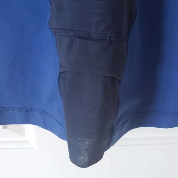 Lululemon Royal Blue Deep V Tank Mesh Back Size 4 - Picture 6 of 8